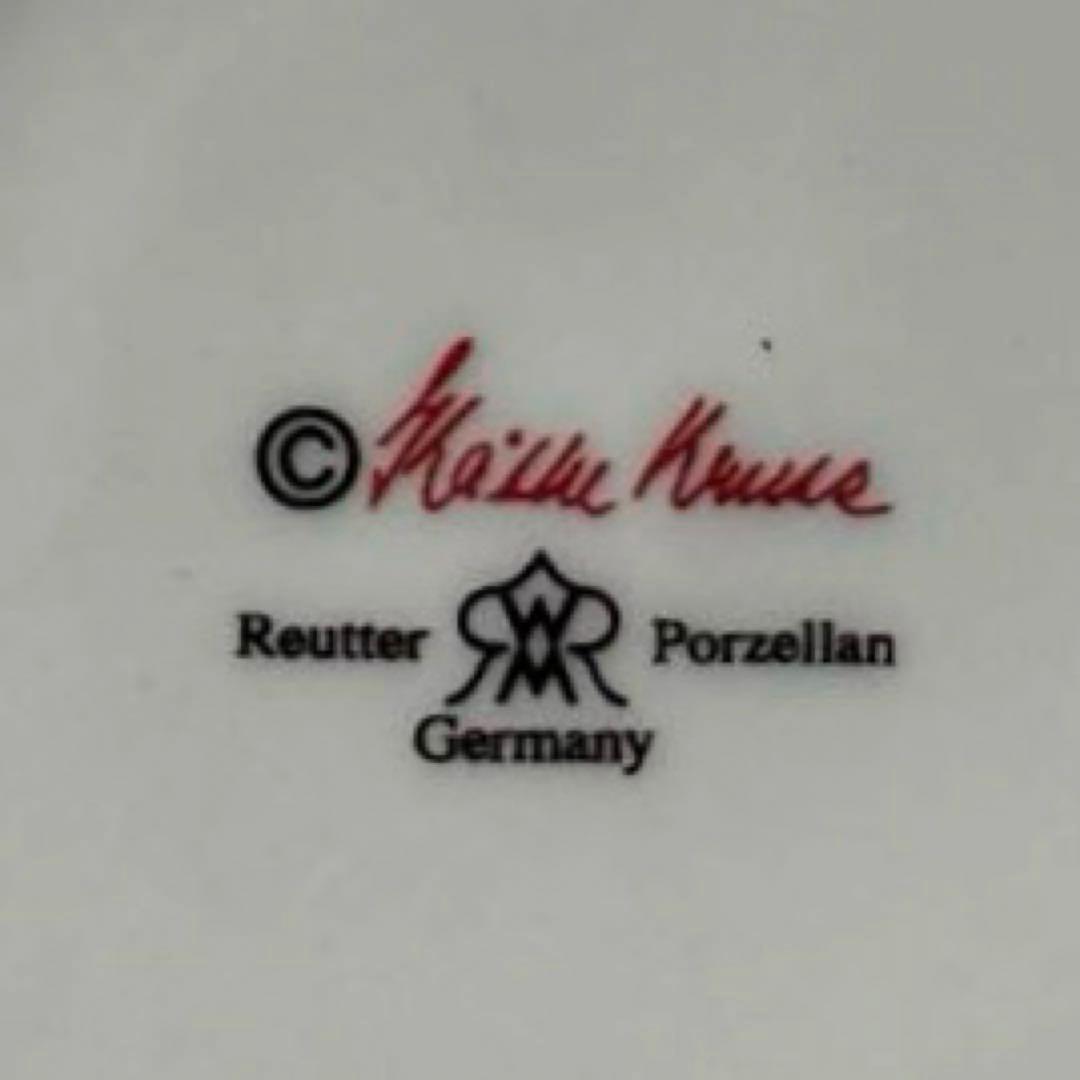 ロイターポーセリン×ケテクルーゼ ミニチュアティーセット ドイツ製ヴィンテージ
