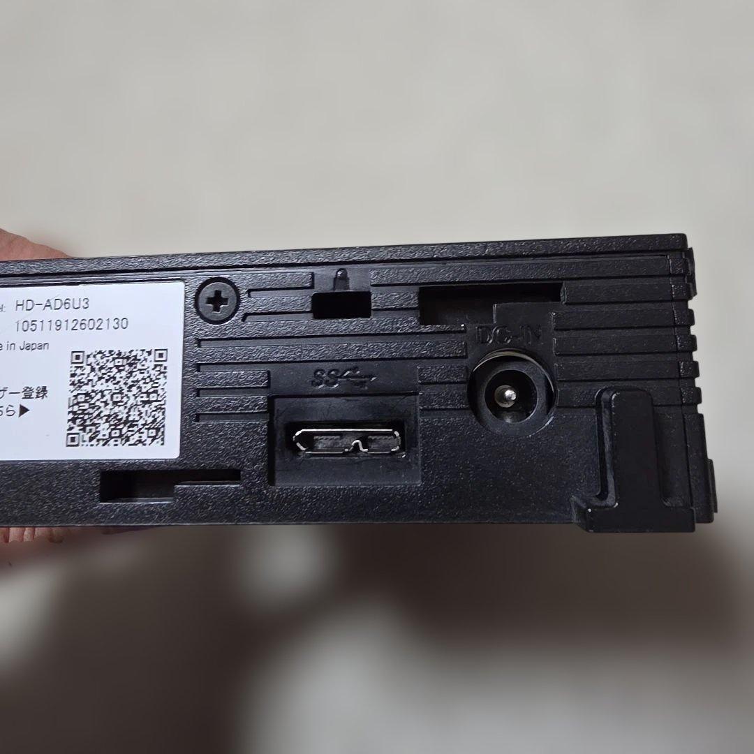 BUFFALO製 外付けHDD 6TB 日本製 完動品