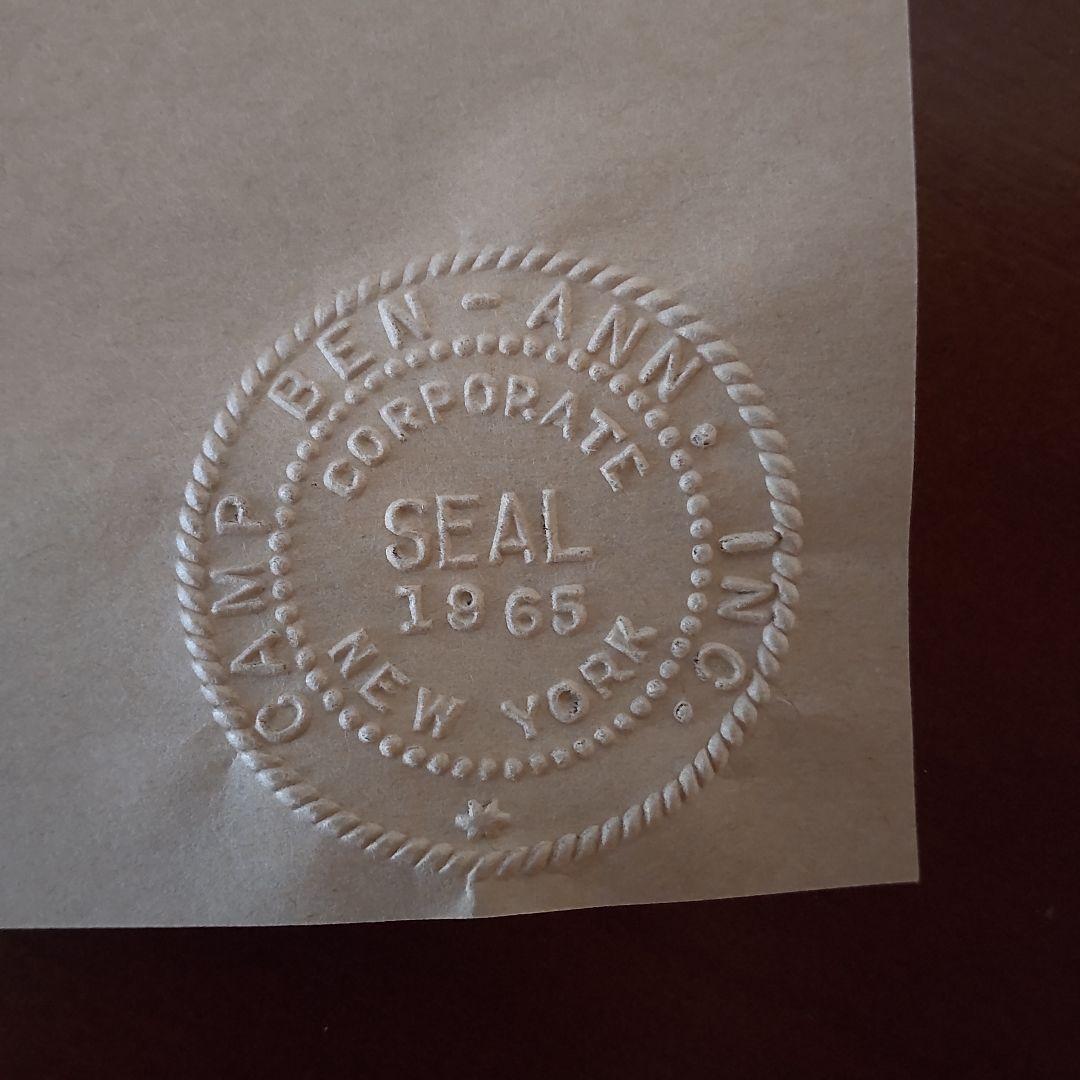 アメリカ ヴィンテージ エンボッサー スタンプ 10074-2