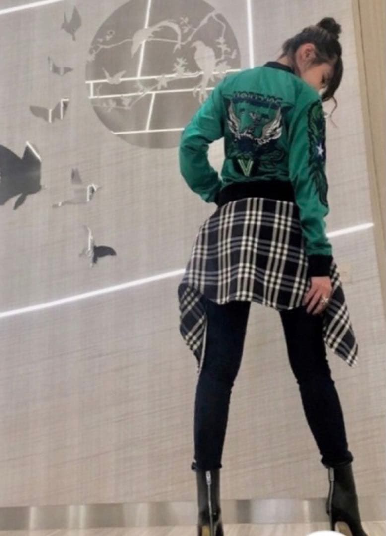 【新品・値札付き】DIESEL スカジャン リバーシブル レディース 鳳凰刺繍