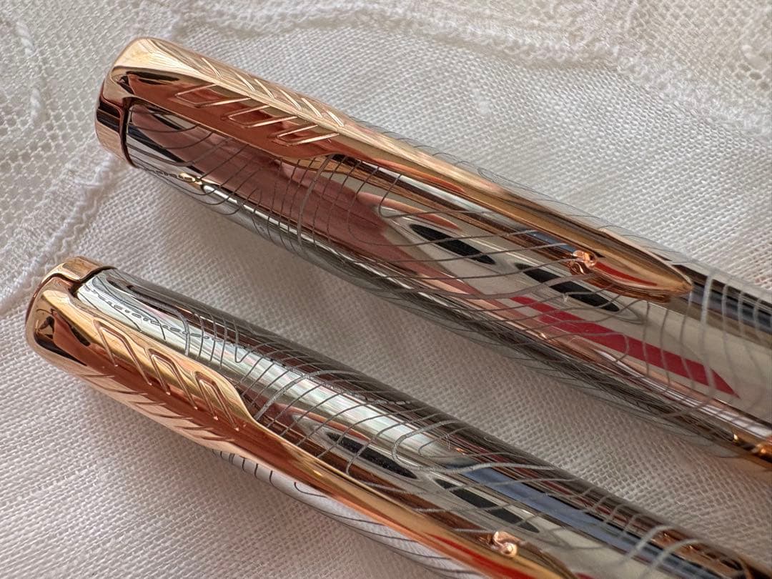 パーカーソネットフジPGT万年筆ボールペンセット⭐︎カランダッシュレマンケース