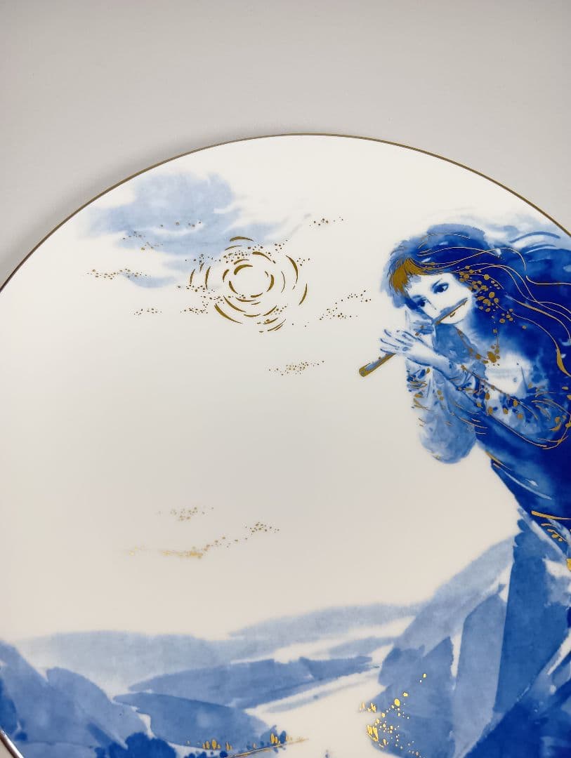 マイセン イヤープレート 2001年 ローレライ 美品 飾り皿 皿 オブジェ