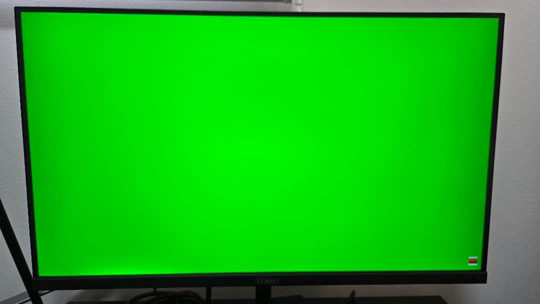 AESNO ゲーミングディスプレイ 本体　箱付き