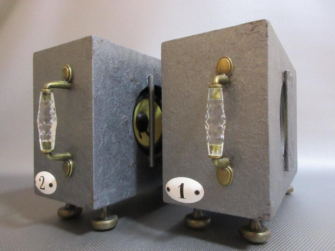 ★ハンドメイド・スピーカー（自作）★DENON◇8cm / 4Ω