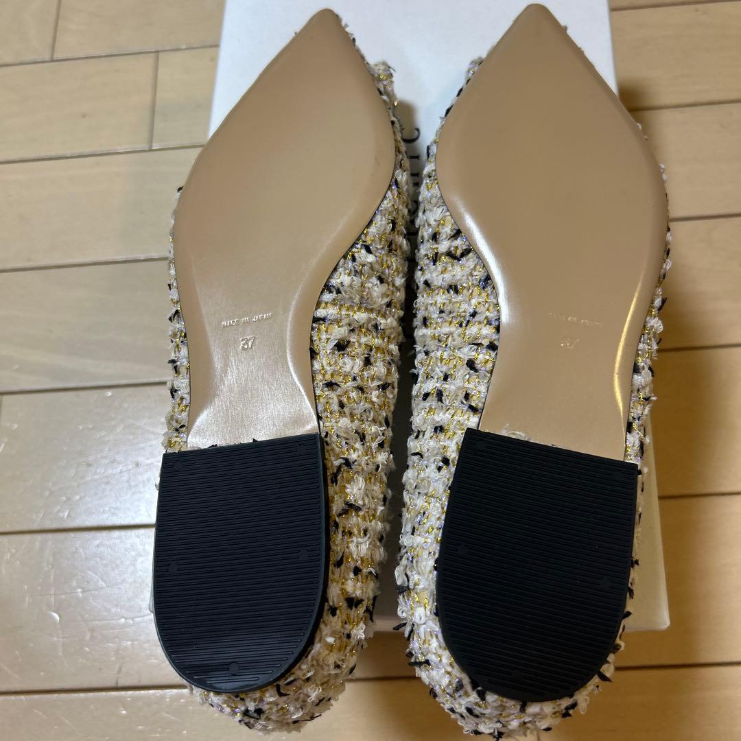 Pippichic ビジューフラットパンプス　未使用