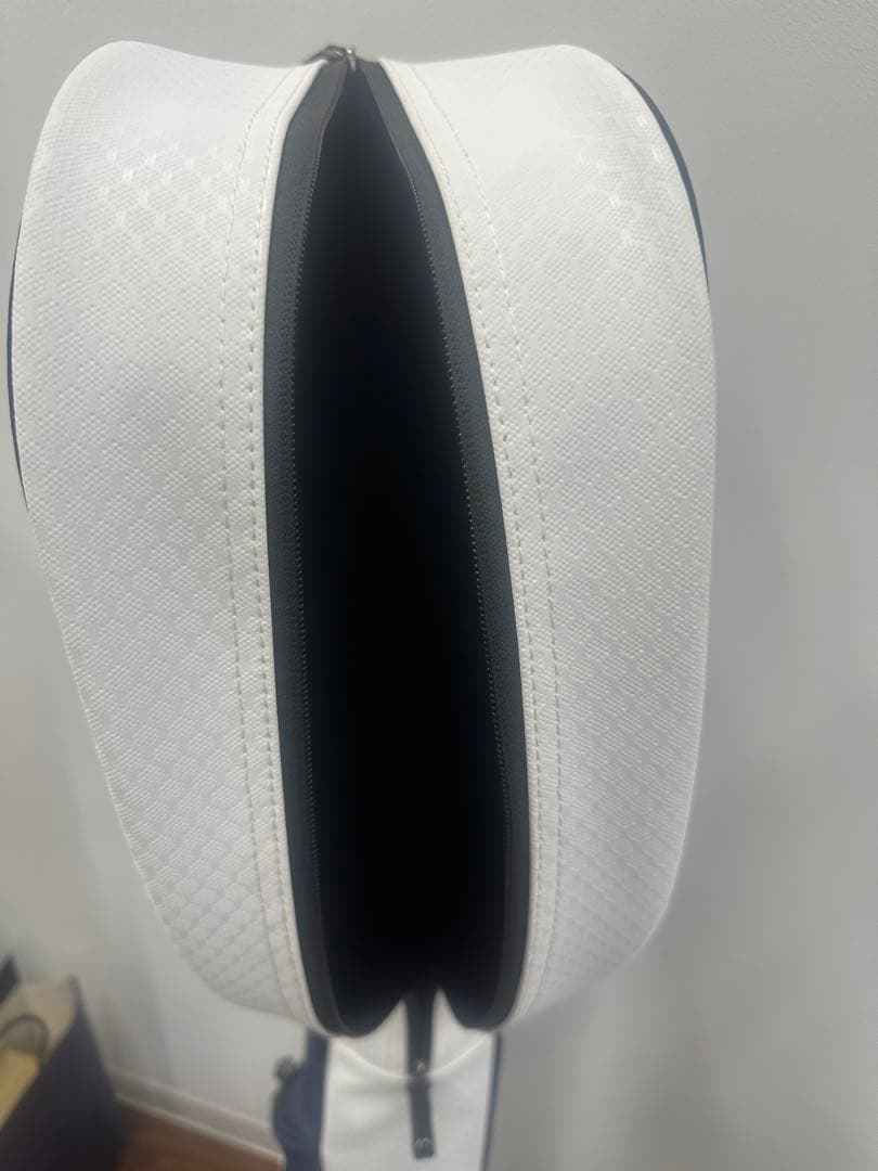 ほぼ未使用 ユナイテッドアローズゴルフ ウロコ レンジバッグ ネイビー／ホワイト