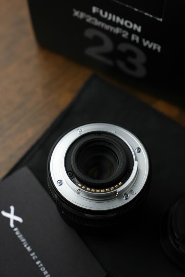 【美品】FUJIFILM XF 23mm F2 R WR 単焦点 レンズ