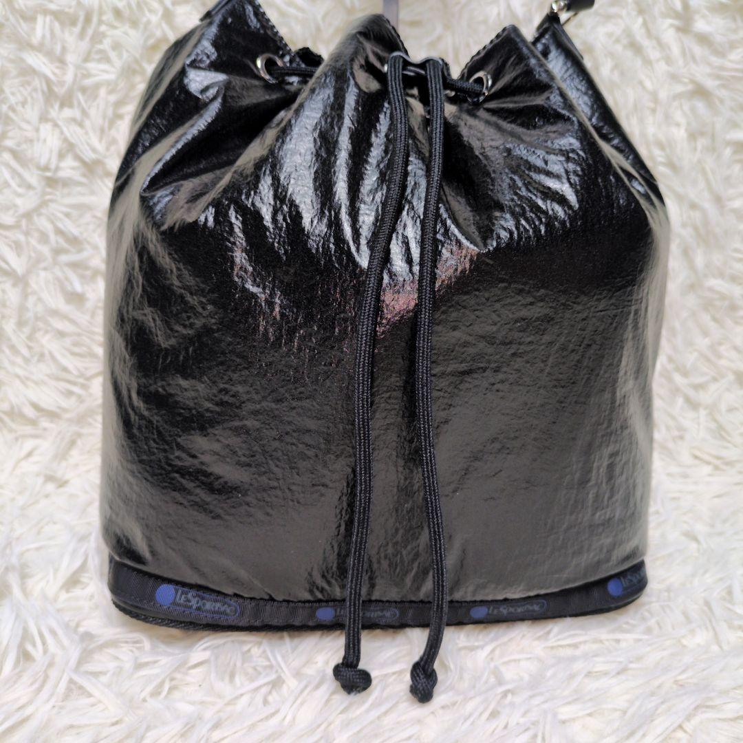 【希少/入手困難】レスポートサック MED DRAWSTRINGBAG ブラック