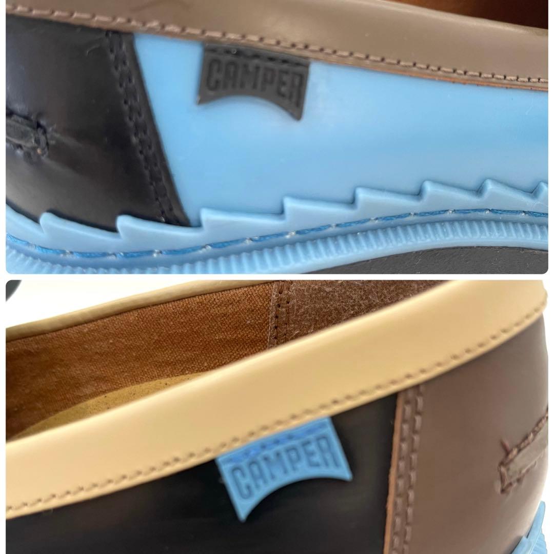 260102 美品！カンペール　ツインズ　テイラー　タッセルローファー　24cm