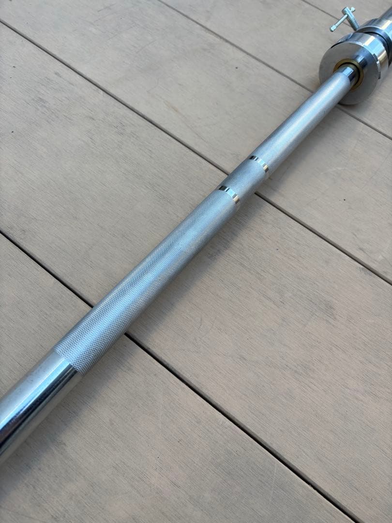 iROTEC オリンピックバーベルシャフト 径50mm 長さ220cm 引き取り