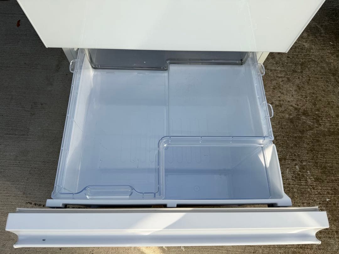 SHARP 5ドア冷蔵庫 SJ-GW41F-W 412L どっちでもドア