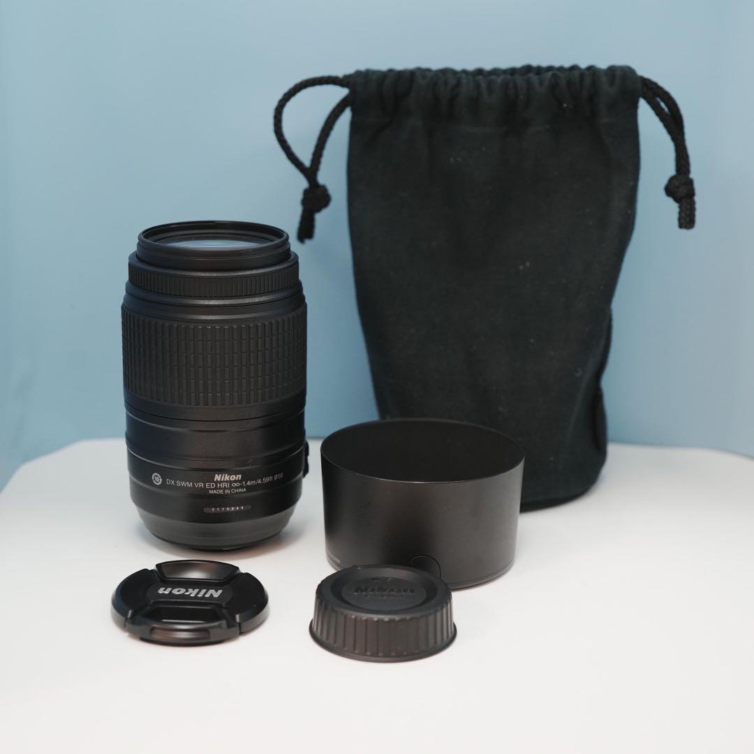 Nikon純正 55-300mm 望遠レンズ 極美品 a3773