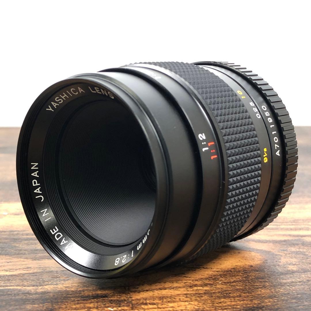 美品 YASHICA レンズ ML MACRO 55mm 1:2.8