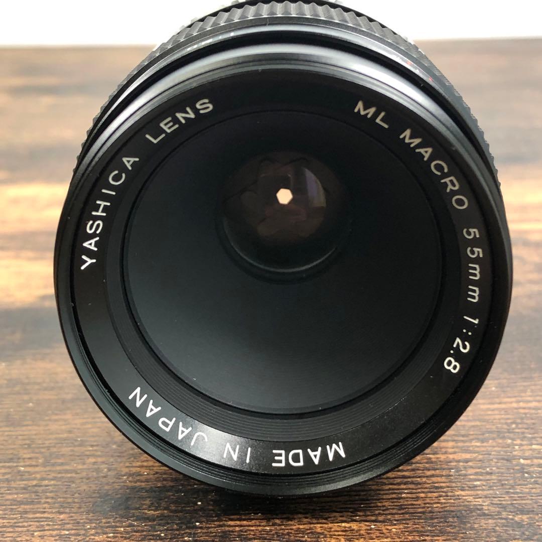 美品 YASHICA レンズ ML MACRO 55mm 1:2.8