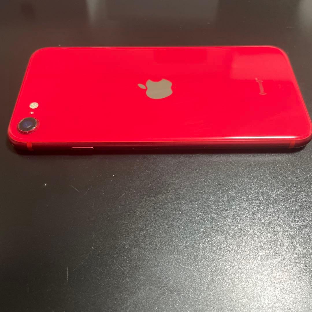 【値下げしました】iPhone se2 本体 128GB レッド　箱付き