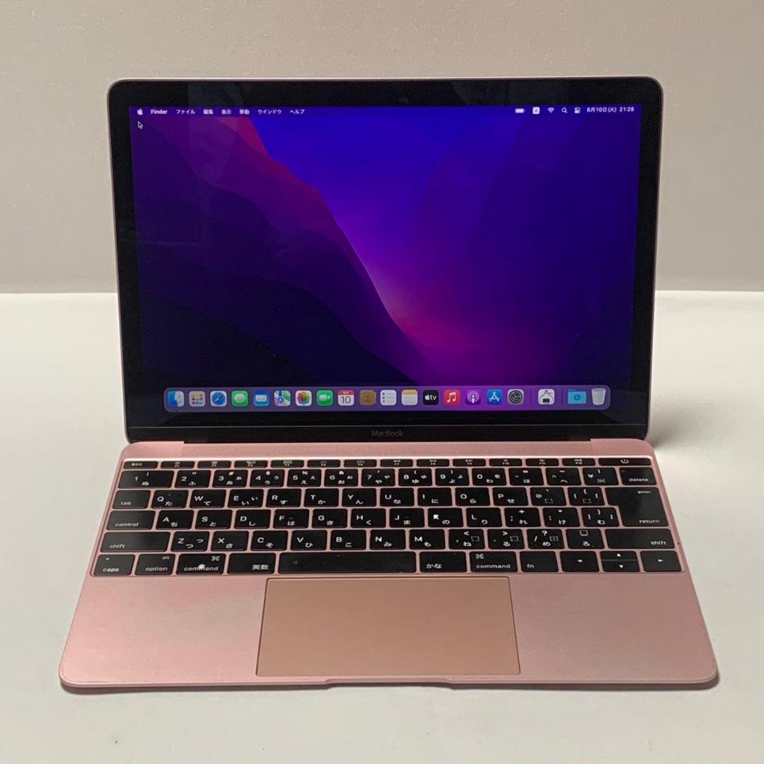 【美品】MacBook 2016 SSD512GB ローズゴールドパソコンPC