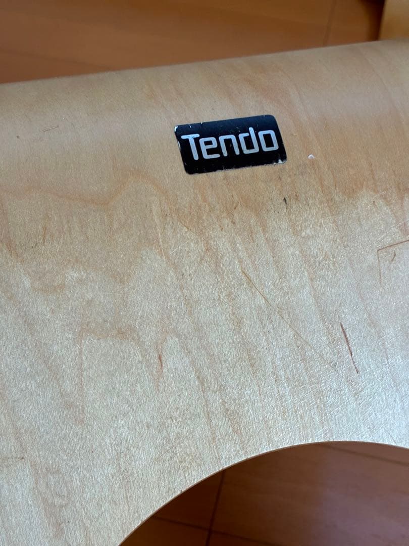 Tendo 天童　木製穴あき座椅子 3脚セット