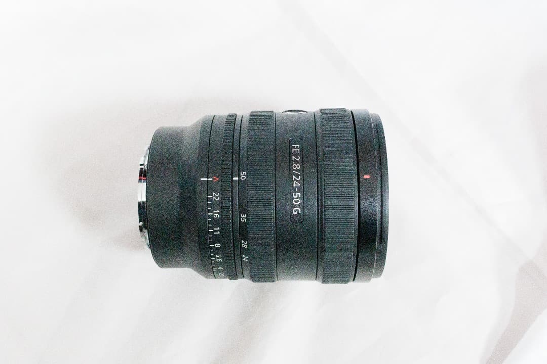 中古美品　SONY FE24-50mm F2.8 G レンズ（SEL2450G）