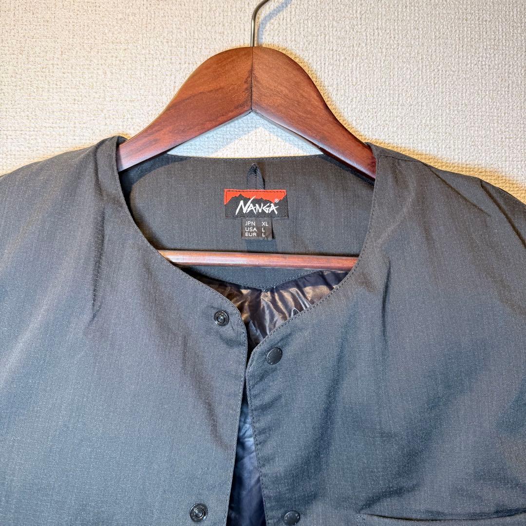 NANGA K23A52 TAKIBI RIPSTOP インナーダウンベスト