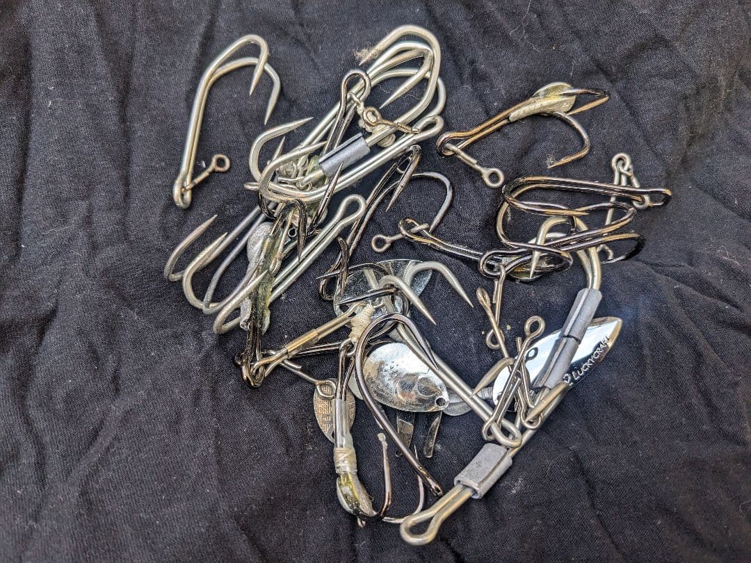 雷魚用フロッグ　大量まとめ売り　傷、汚れ有り