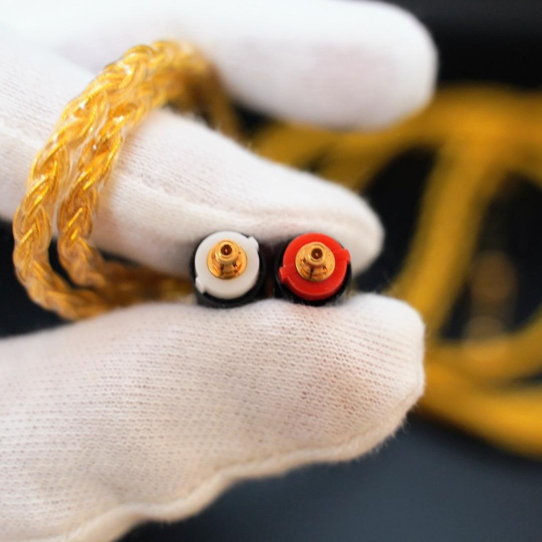 【1点のみ】16芯 超希少金メッキ IER-Z1R M7 M9 4.4mmL字