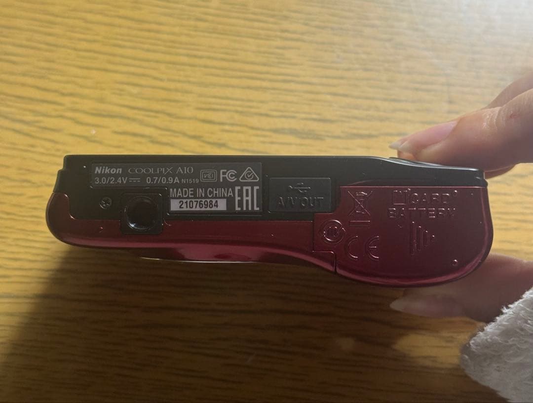 Nikon COOLPIX A10 レッド デジカメ 美品