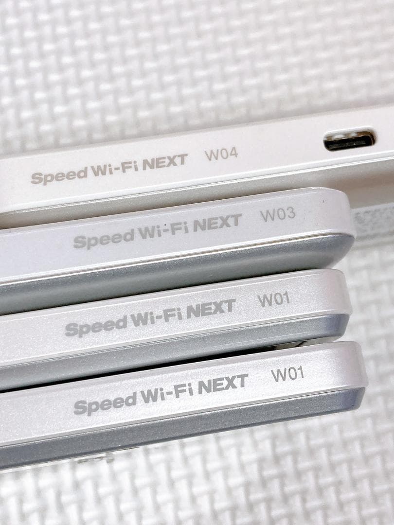 ★ au Speed Wi-Fi NEXT W01 W03 W04 モバイルルー