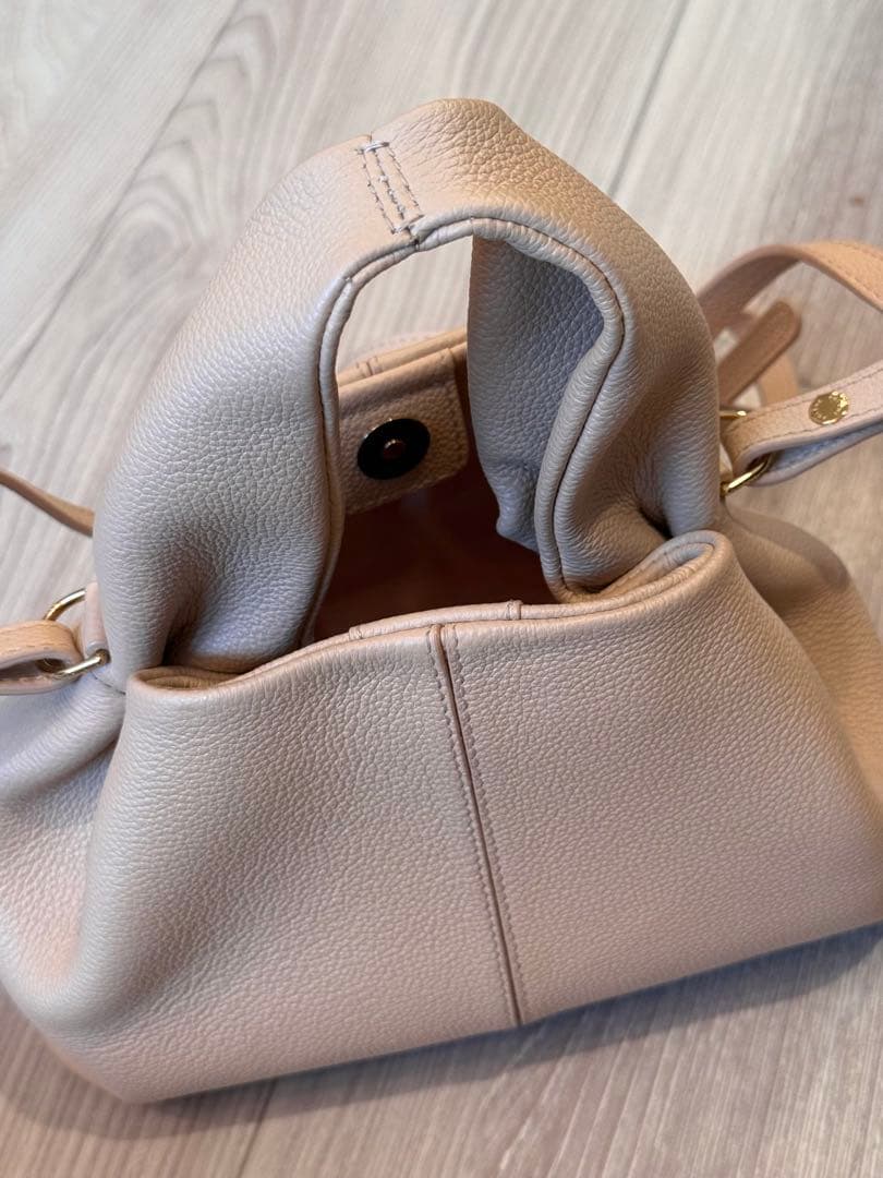 POLENEポレーヌ ピンク ハンドバッグ