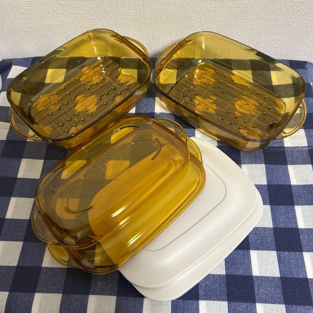 チ*ん様 タッパーウェア　タッパーウェーブ2000角型（小）