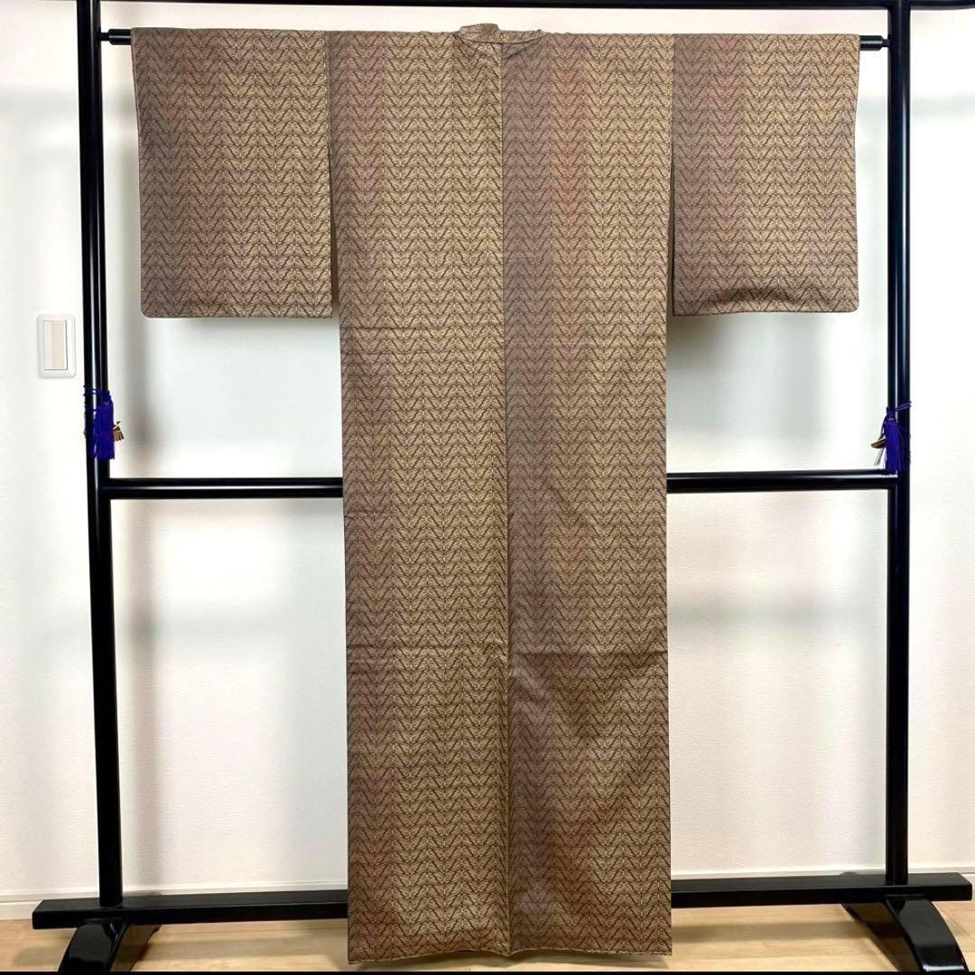 ZY-729 お召し グラデーション しつけ糸付き 名品 スーパー鈴ガード加工