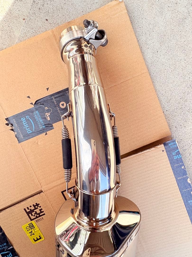 WRS GSX-S750ステンレススチール マフラー