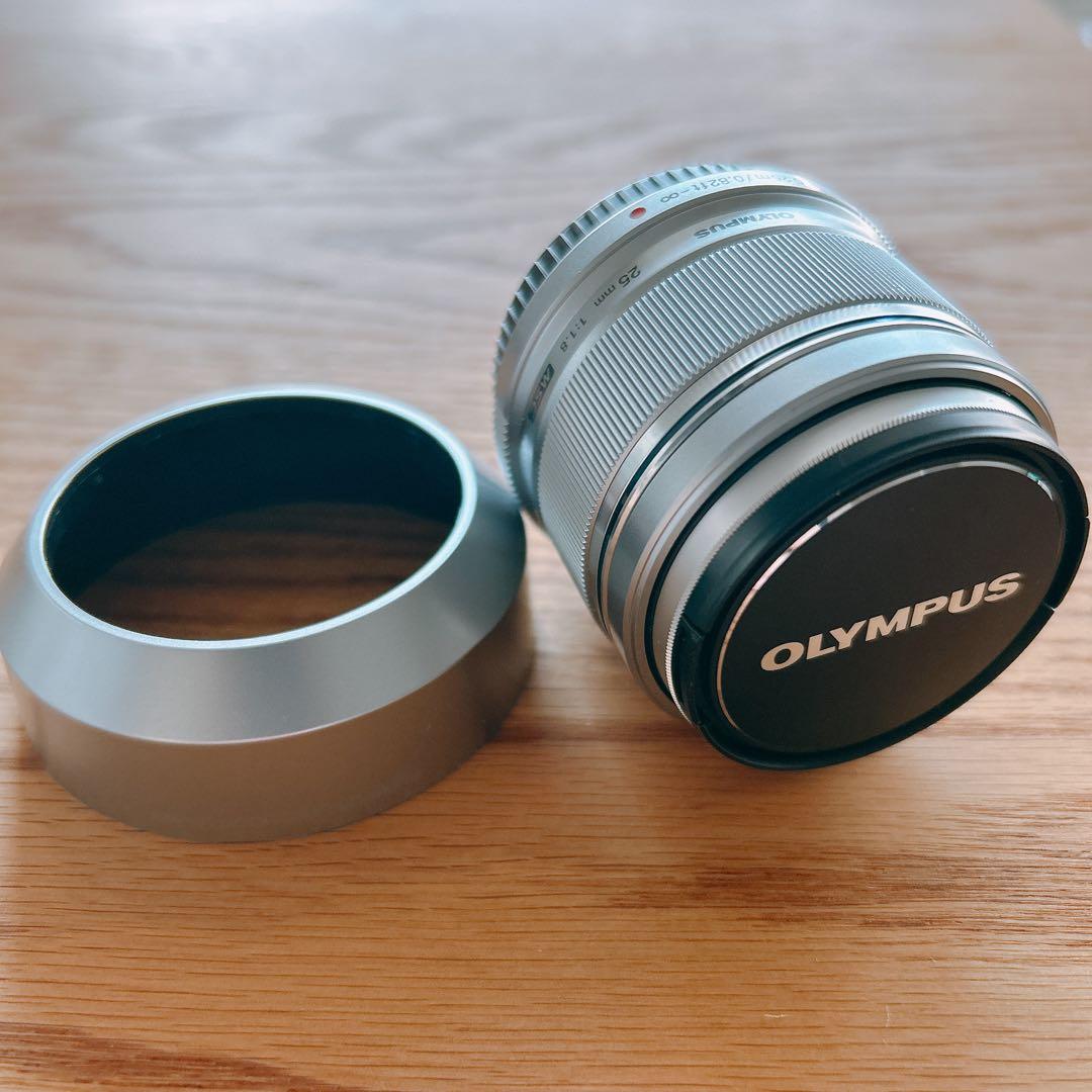 【フィルター付】OLYMPUS 単焦点レンズ M.ZUIKO 25mm F1.8