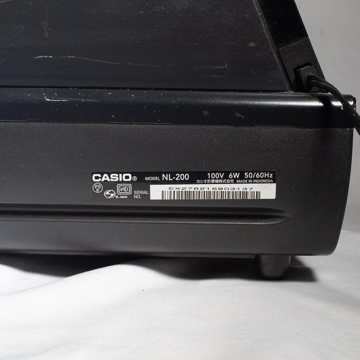 レジ カシオレジスター NL-200 CASIO ブラック 黒