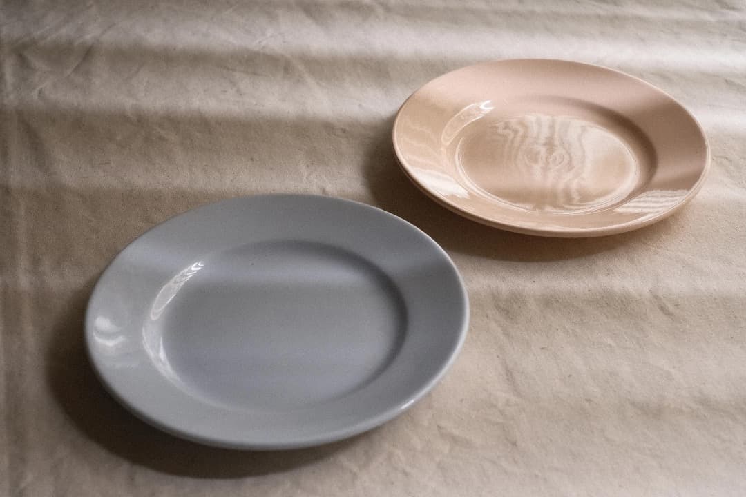 フランスアンティーク｜ディゴワンのプレート（2枚セット）