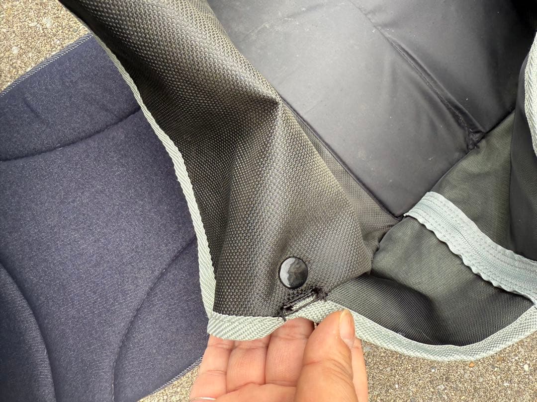 ⚠️エコメルカリ便指定⚠️エアバギーコット　ラージサイズドーム3 とカゴとマット2枚