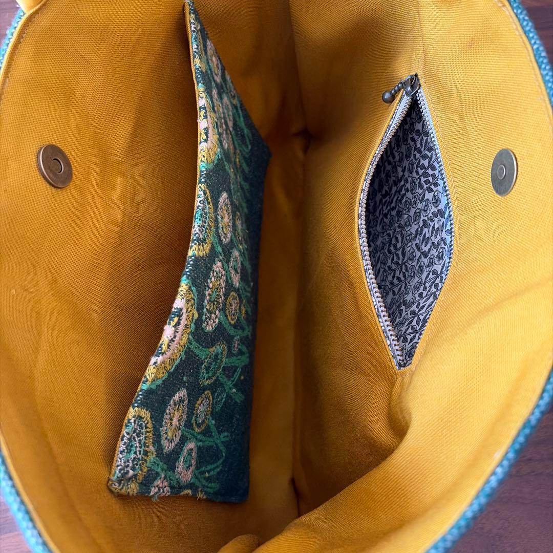 ハンドメイド トートバッグ ミナペルホネンpath