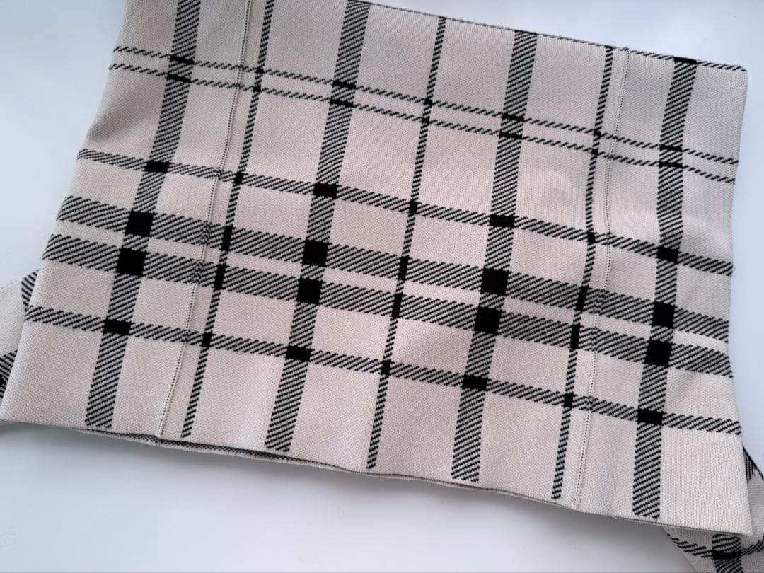 ワンピース herlipto Trois Logo Knit Mini Dress S