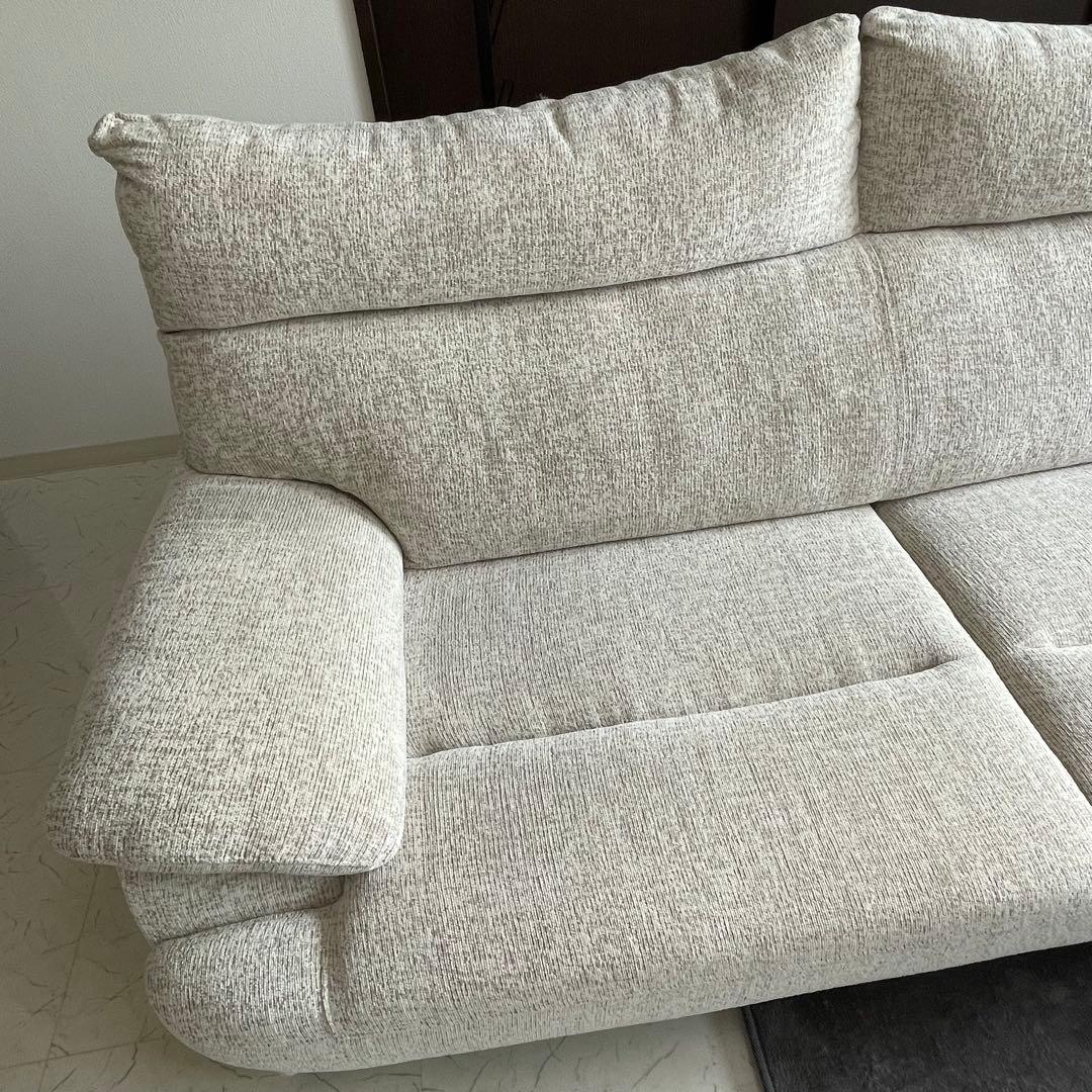 東京インテリア 3人掛けソファ（送料込み、直接取りに来ていただける方大歓迎）