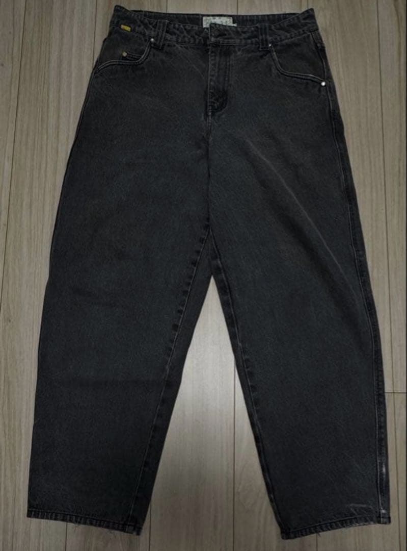 正規品 DIME バギーデニム 黒 dime