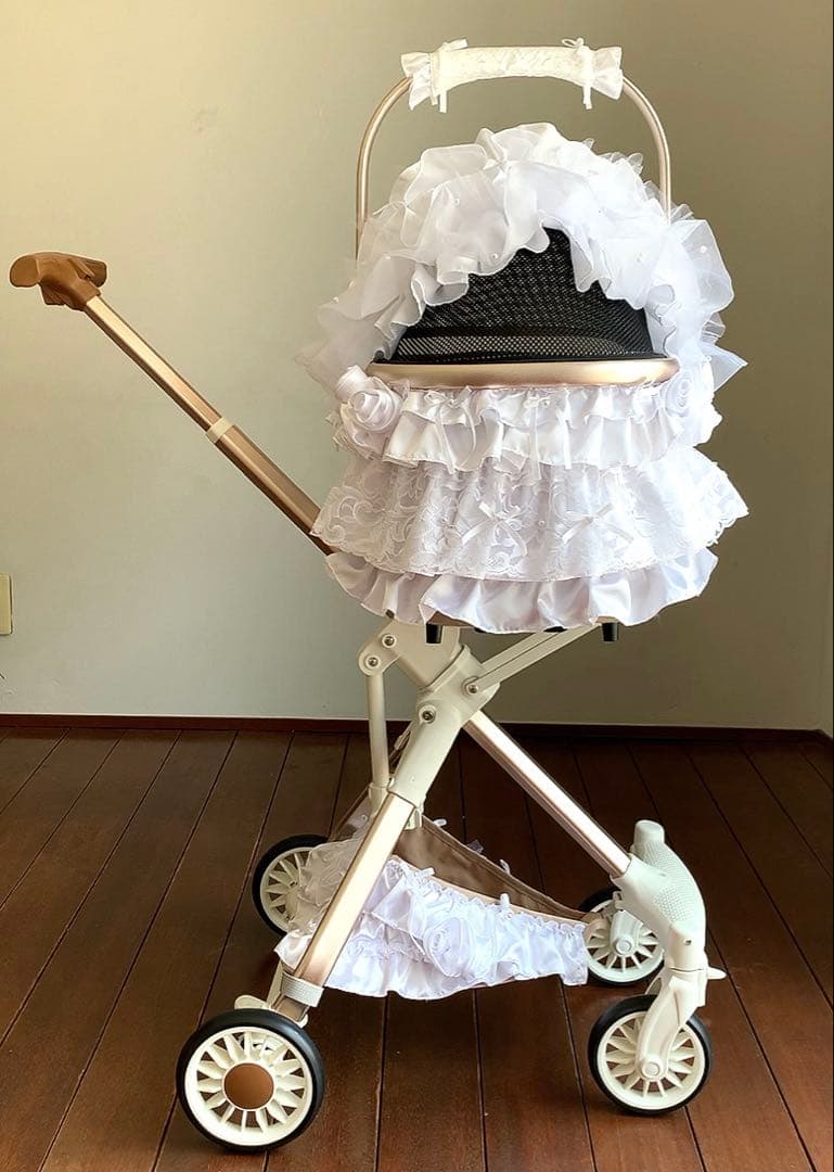 エレガント ドッグカート バギー ペットカート 犬 ヒスクローネ さえら