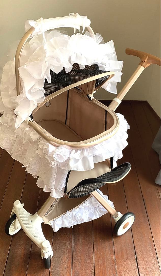 エレガント ドッグカート バギー ペットカート 犬 ヒスクローネ さえら