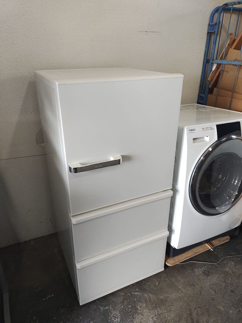 2019年製 AQUAアクア冷凍冷蔵庫　AQR-SV24HBK(W)　広島