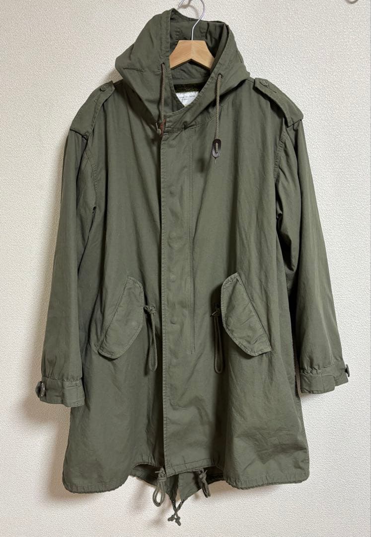 【Houston】青島コートM1951モッズパーカ　ライナー付きXX-SMALL