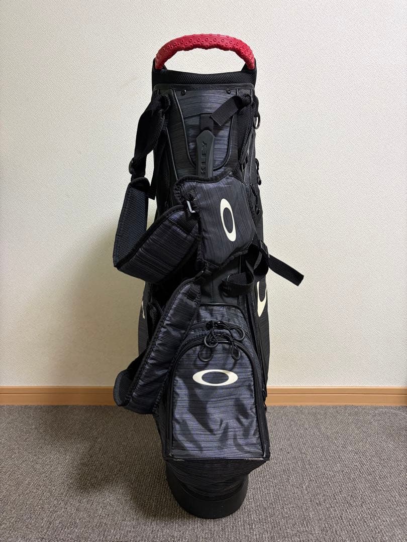 Oakley キャディバッグ ブラック/グレー/スタンド式