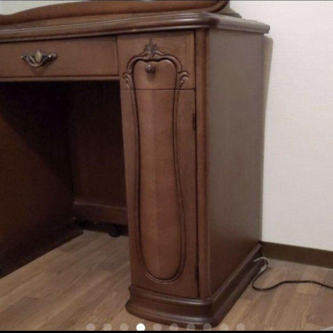 ドレッサー　松永工房　手渡し可　イス別売り　アンティーク　レトロ