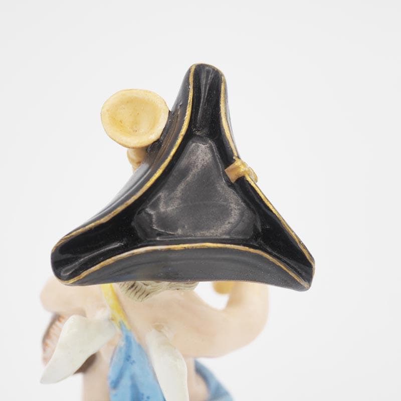 オールド マイセン バグパイプを演奏する天使 バグパイプ 天使 1級品