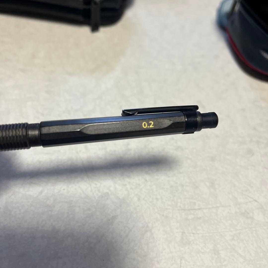 オレンズネロ　限定色　ガンメタル 0.2mm シャープペンシル 本体