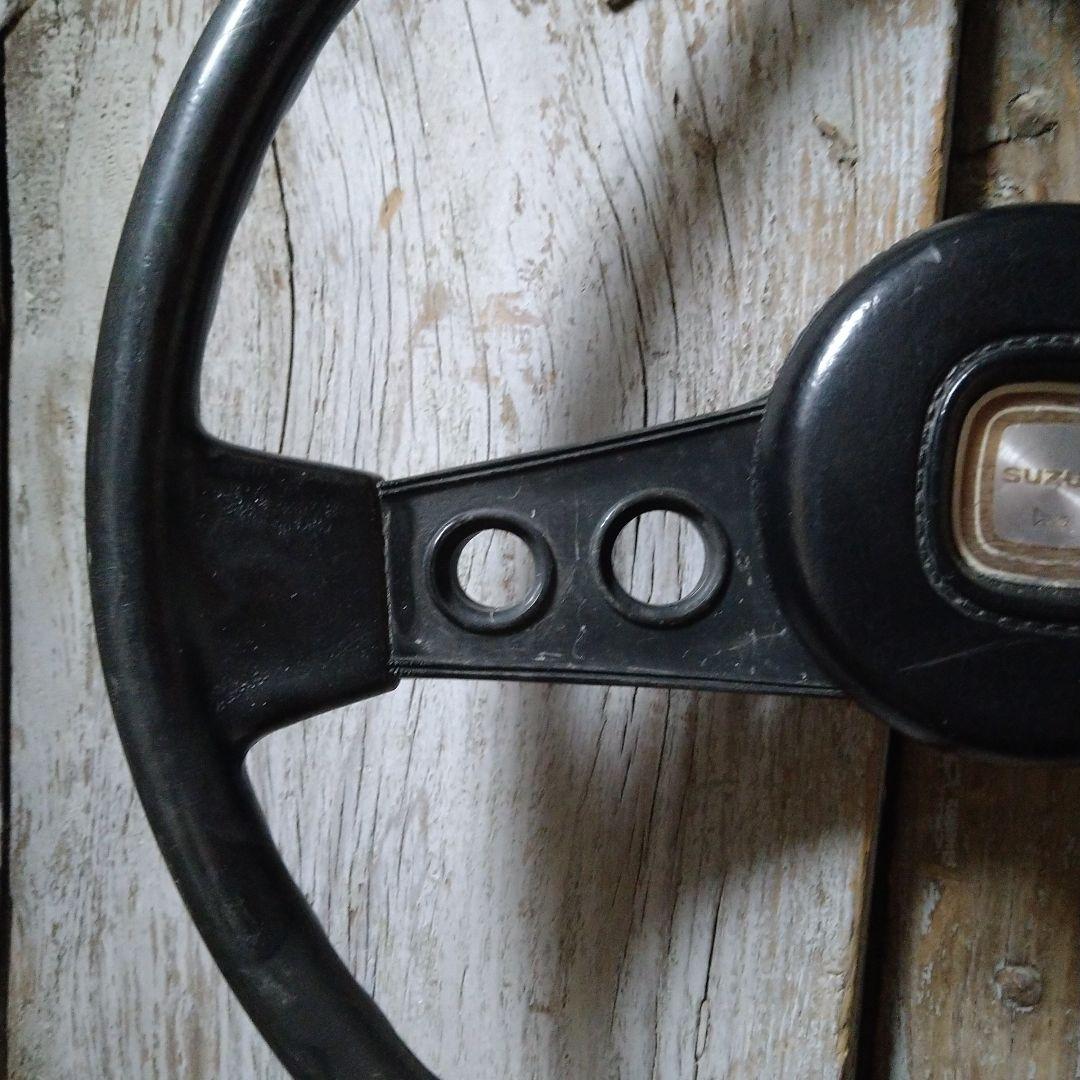 ◆スズキ ジムニー SJ30 純正ハンドル ステアリング 当時物