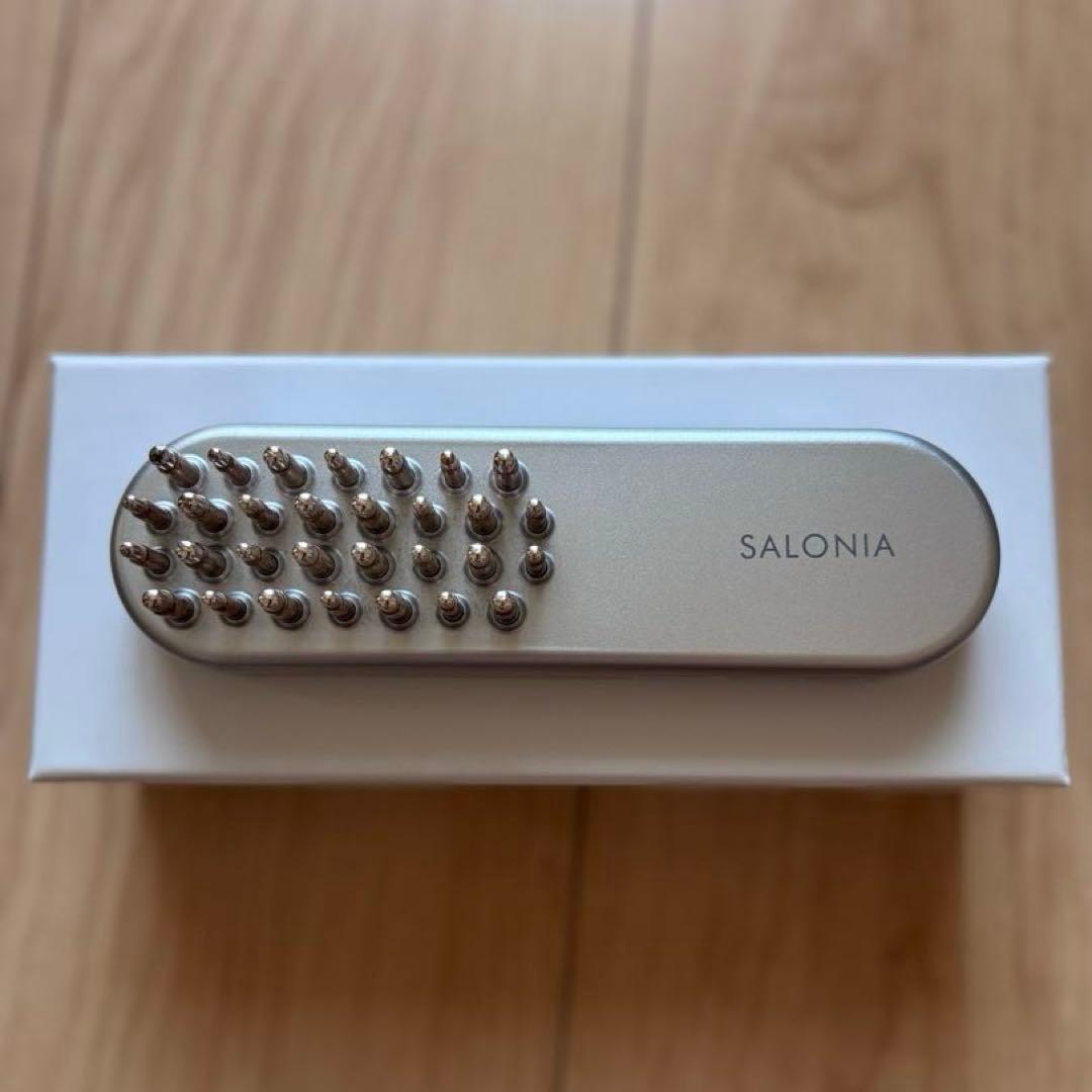 SALONIA EMS リフトブラシ シルバー