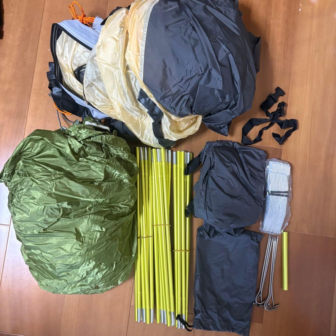 RIPEN DOMA DOME LIGHT テントキャンプ 登山 グリーン2人用